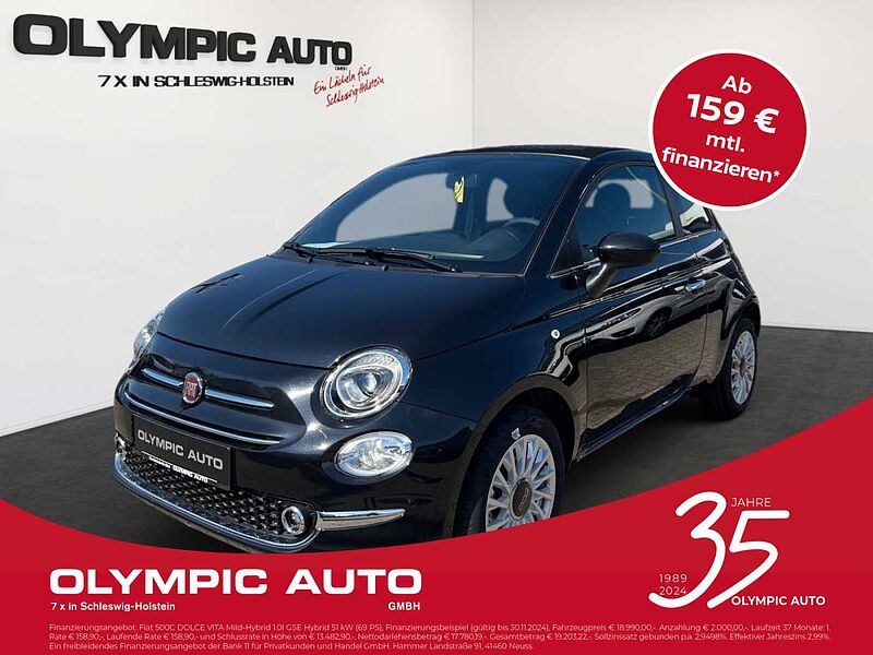 Fiat 500C 1.0 GSE Hybrid Dolcevita PDC KLIMA-AT TOUCH